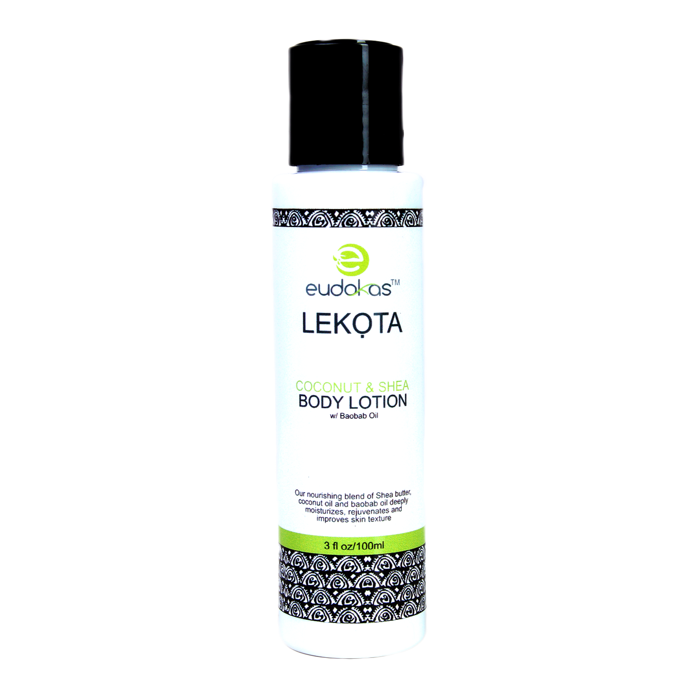 Eudokas Lekọta Coconut & Shea Body lotion w/ Baobab oil.