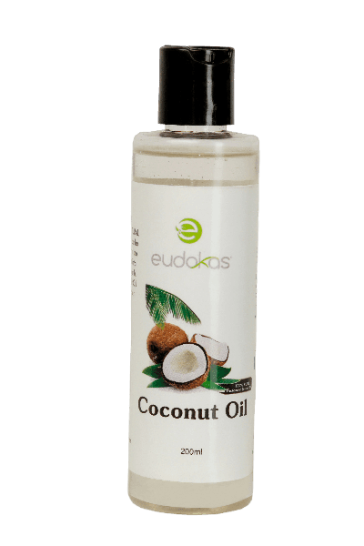 Eudokas Coconut Oil. (Bottle)