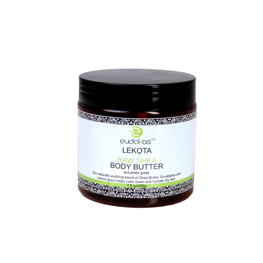 Eudokas Lekọta Raw Shea Body butter w/ Lemon grass oil